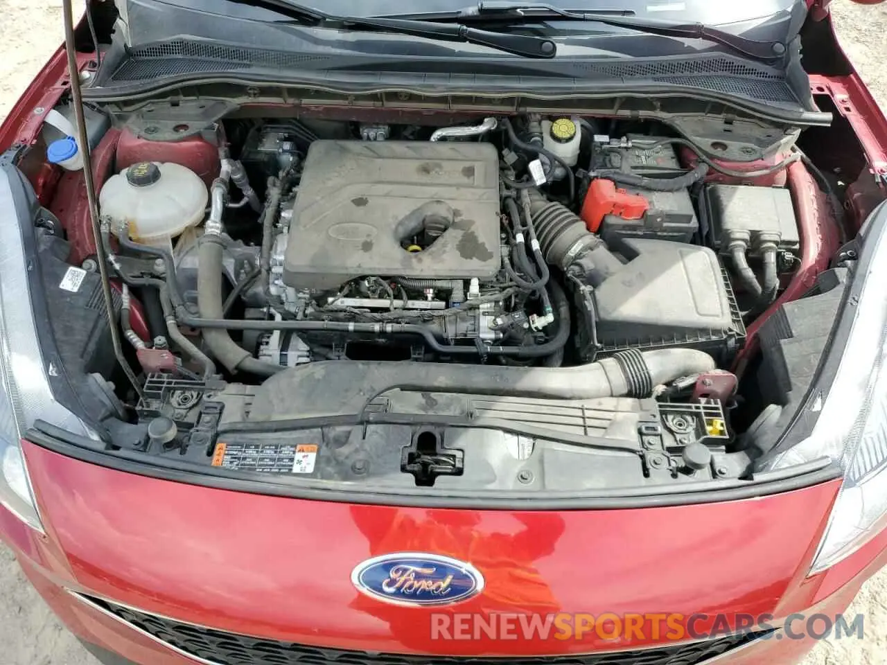 12 fotografías del automóvil dañado 1FMCU0H67LUA93652 FORD ESCAPE 2020