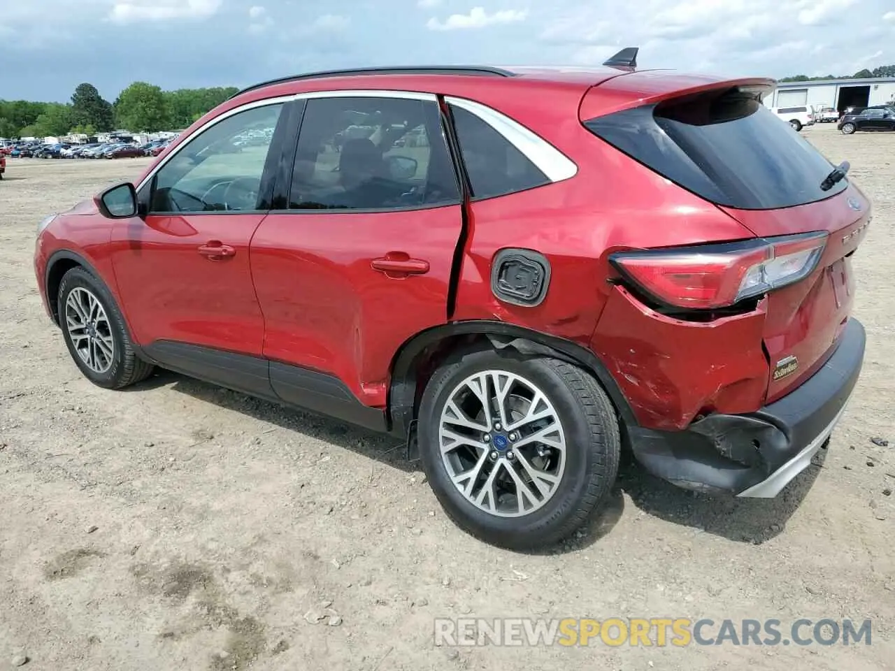 2 fotografías del automóvil dañado 1FMCU0H67LUA93652 FORD ESCAPE 2020