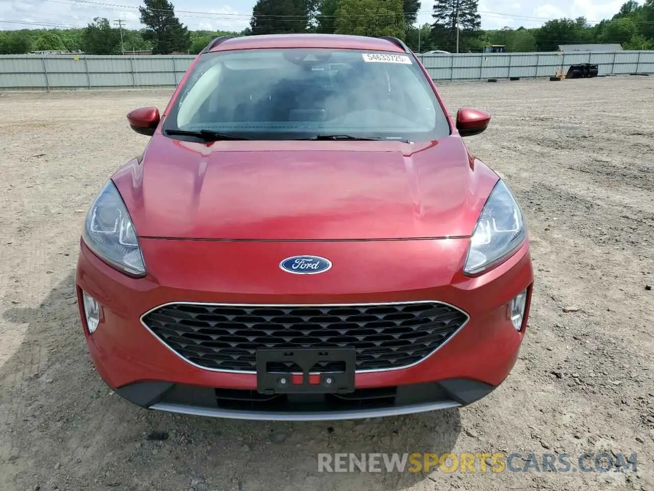 5 fotografías del automóvil dañado 1FMCU0H67LUA93652 FORD ESCAPE 2020