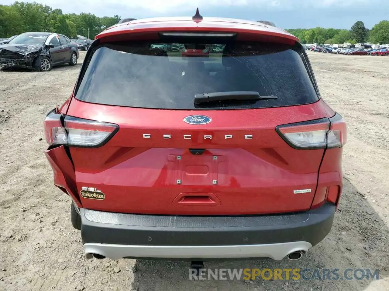 6 fotografías del automóvil dañado 1FMCU0H67LUA93652 FORD ESCAPE 2020