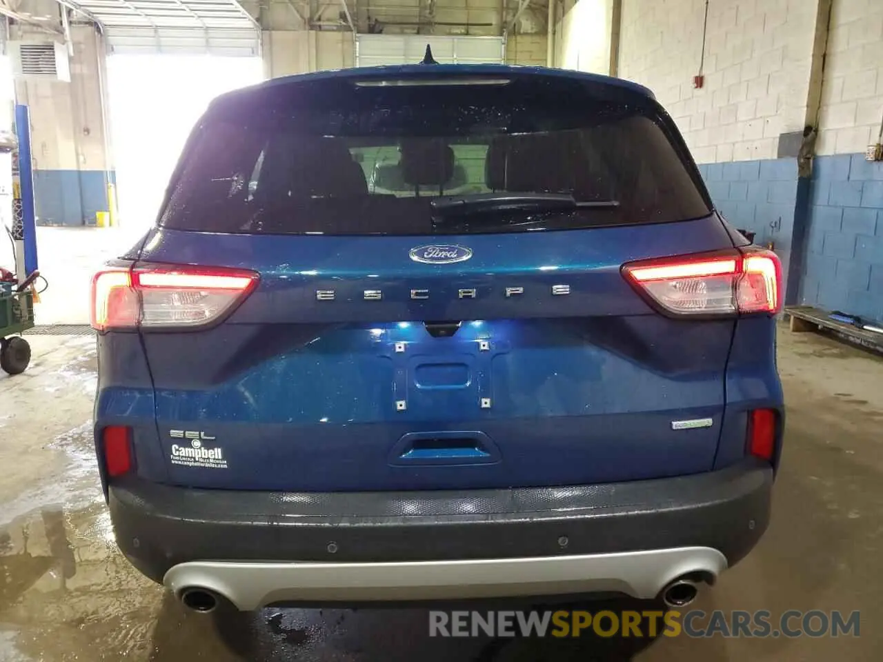 6 fotografías del automóvil dañado 1FMCU0H68LUA07698 FORD ESCAPE 2020