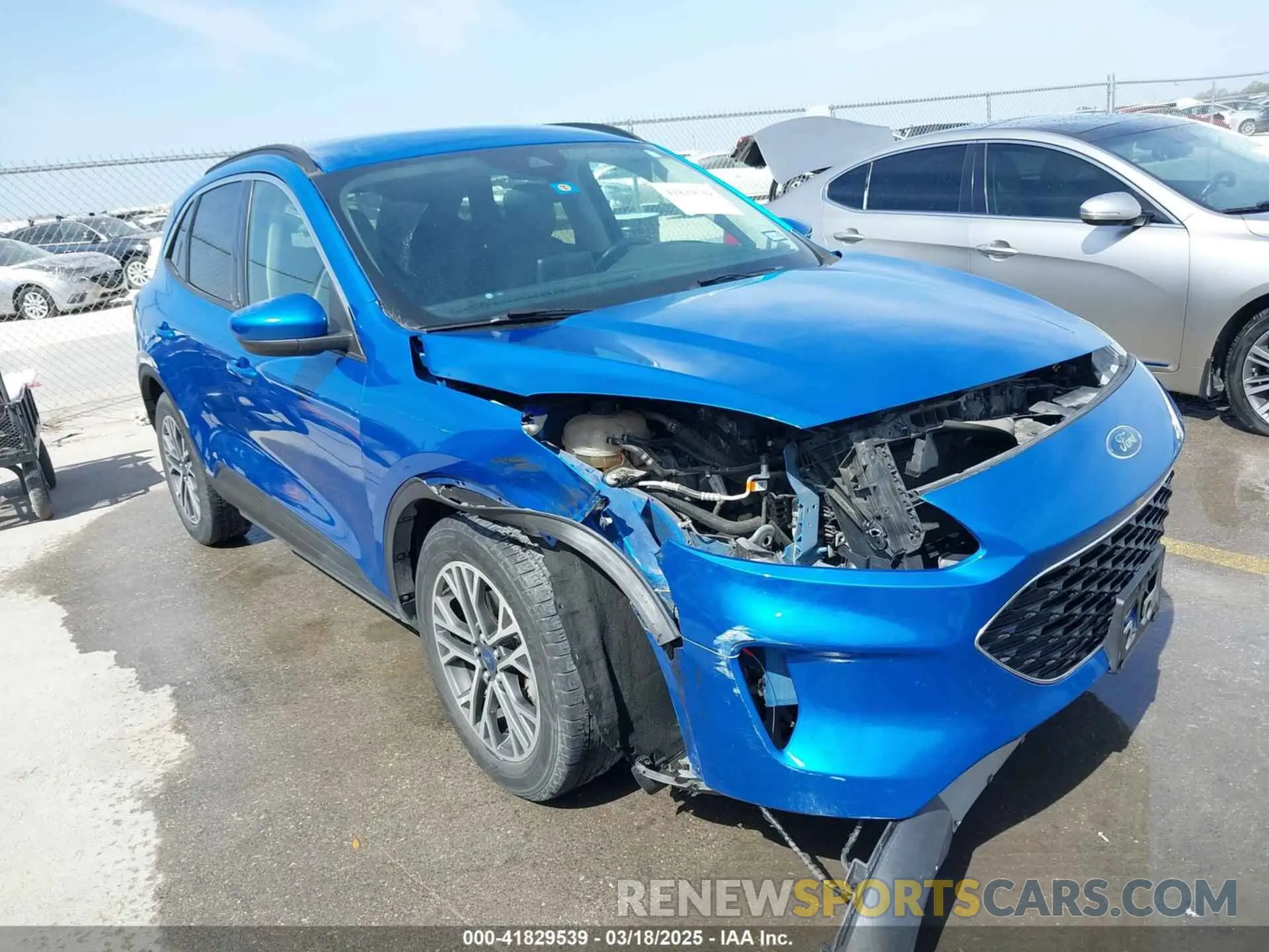 1 fotografías del automóvil dañado 1FMCU0H6XLUB08550 FORD ESCAPE 2020