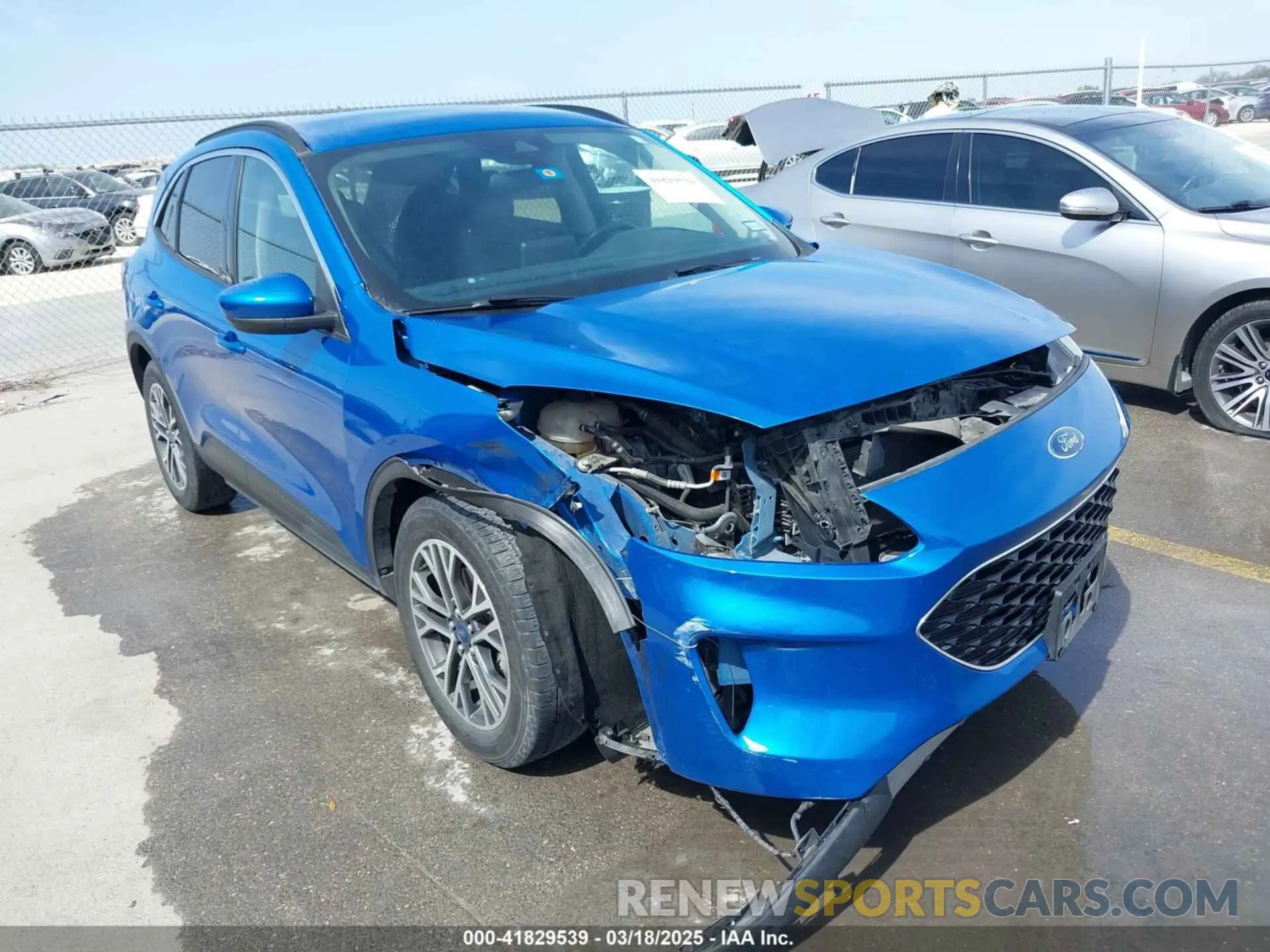 18 fotografías del automóvil dañado 1FMCU0H6XLUB08550 FORD ESCAPE 2020