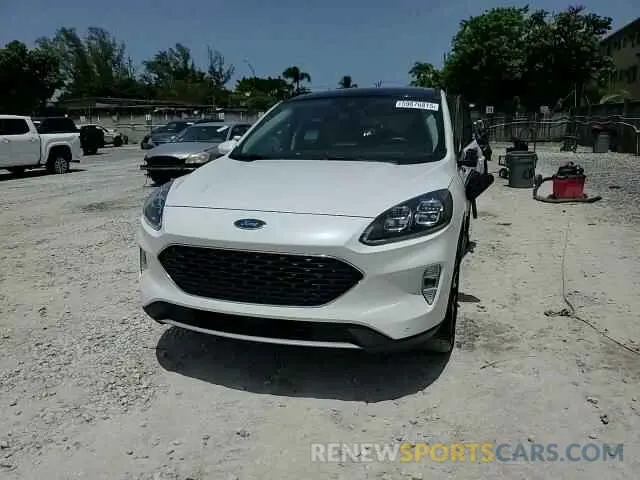 14 fotografías del automóvil dañado 1FMCU9DZ0LUB95931 FORD ESCAPE 2020