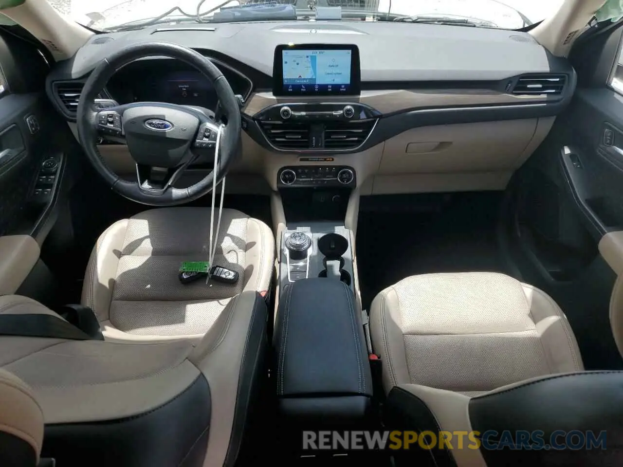 8 fotografías del automóvil dañado 1FMCU9DZ0LUB95931 FORD ESCAPE 2020