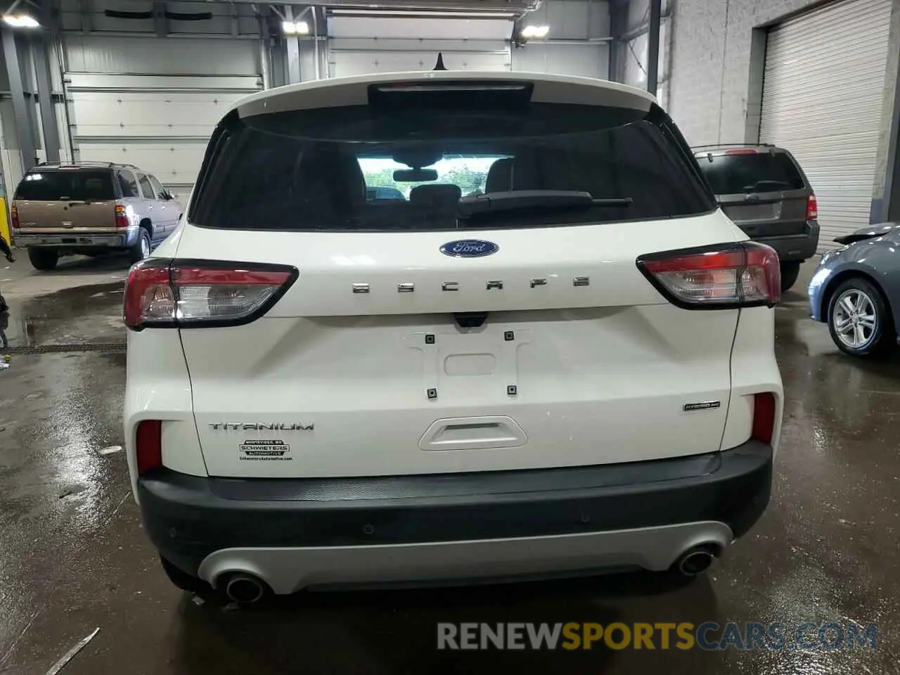 6 fotografías del automóvil dañado 1FMCU9DZ0LUC56078 FORD ESCAPE 2020