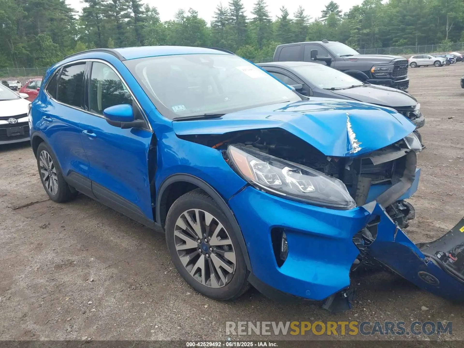 1 fotografías del automóvil dañado 1FMCU9DZ1LUA12889 FORD ESCAPE 2020