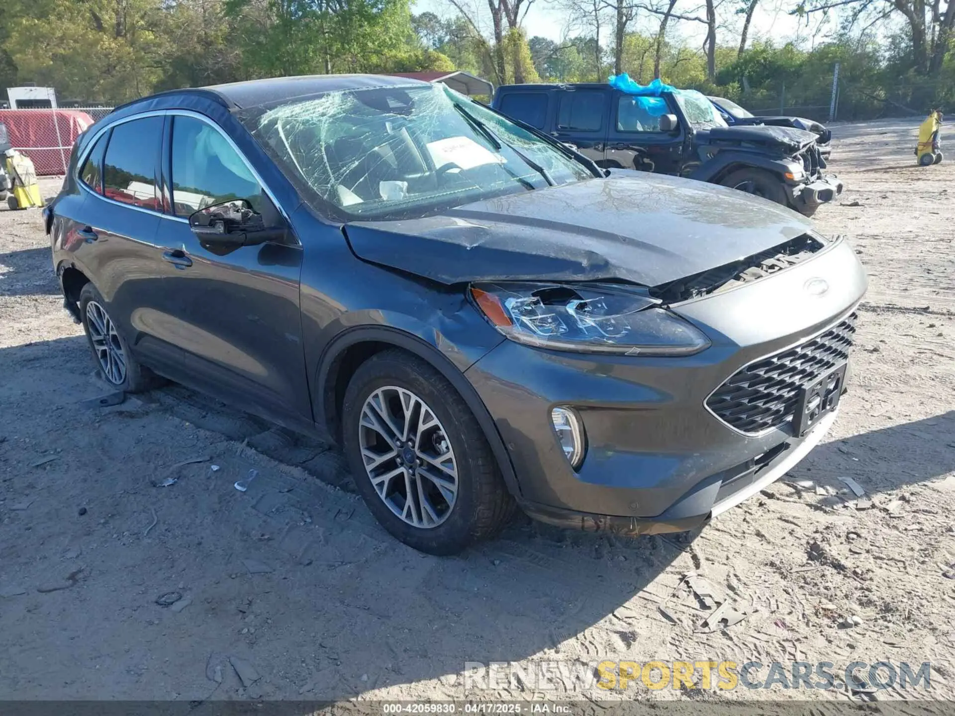 1 fotografías del automóvil dañado 1FMCU9DZ2LUA86600 FORD ESCAPE 2020