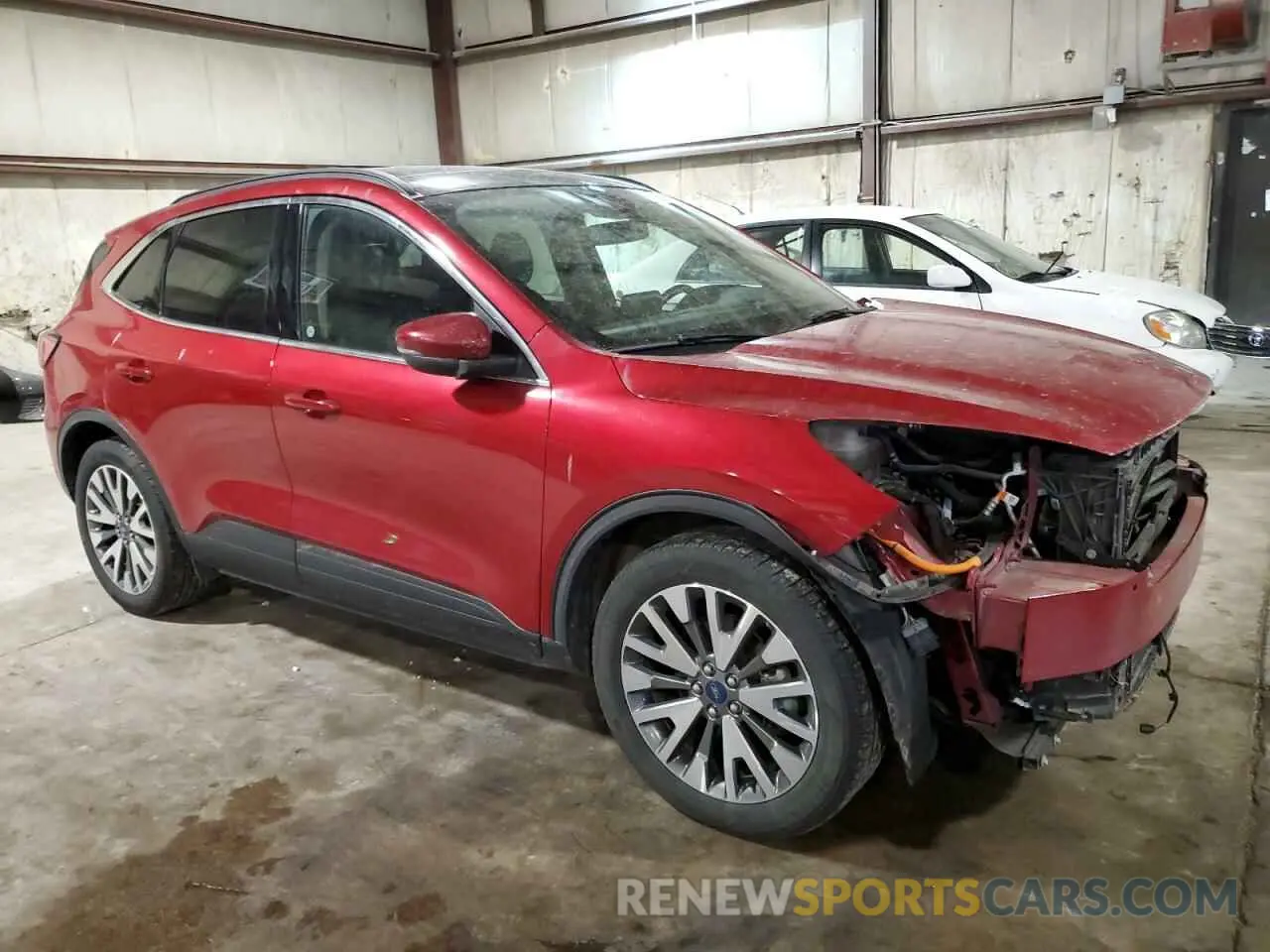 4 fotografías del automóvil dañado 1FMCU9DZ2LUA96527 FORD ESCAPE 2020