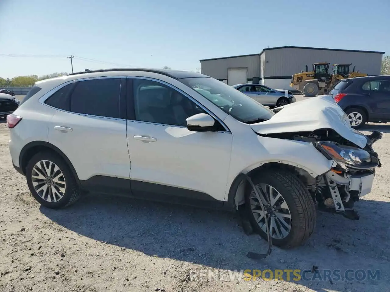 4 fotografías del automóvil dañado 1FMCU9DZ4LUC12763 FORD ESCAPE 2020