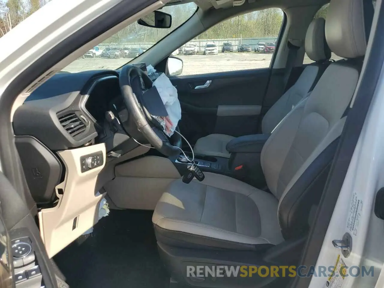 7 fotografías del automóvil dañado 1FMCU9DZ4LUC12763 FORD ESCAPE 2020