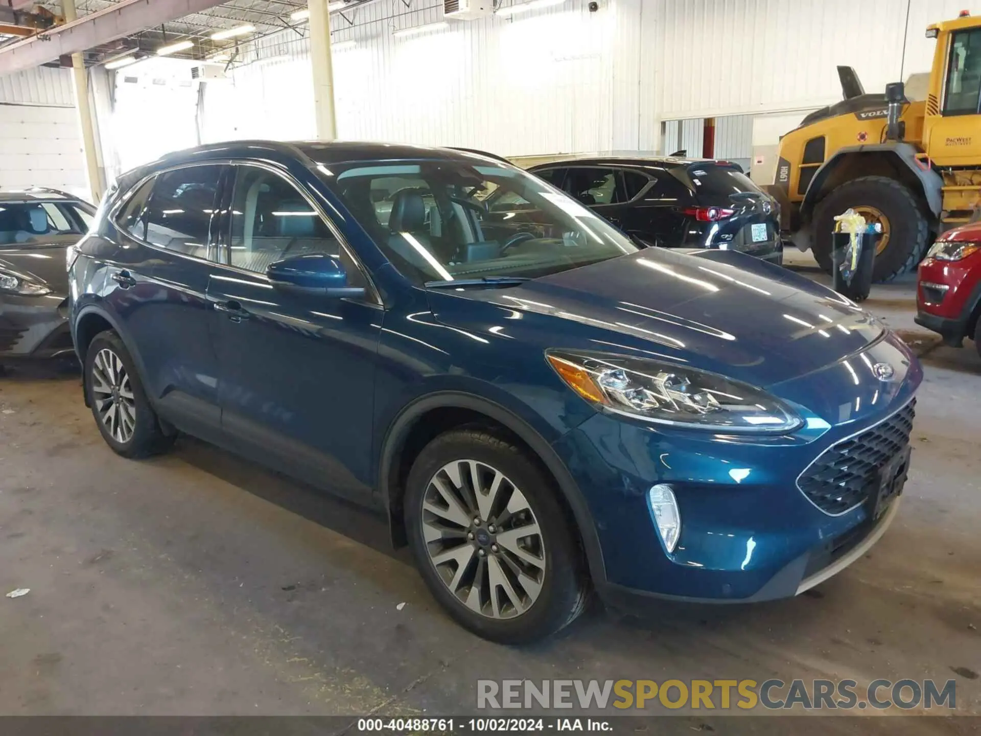 1 fotografías del automóvil dañado 1FMCU9DZ8LUA11853 FORD ESCAPE 2020