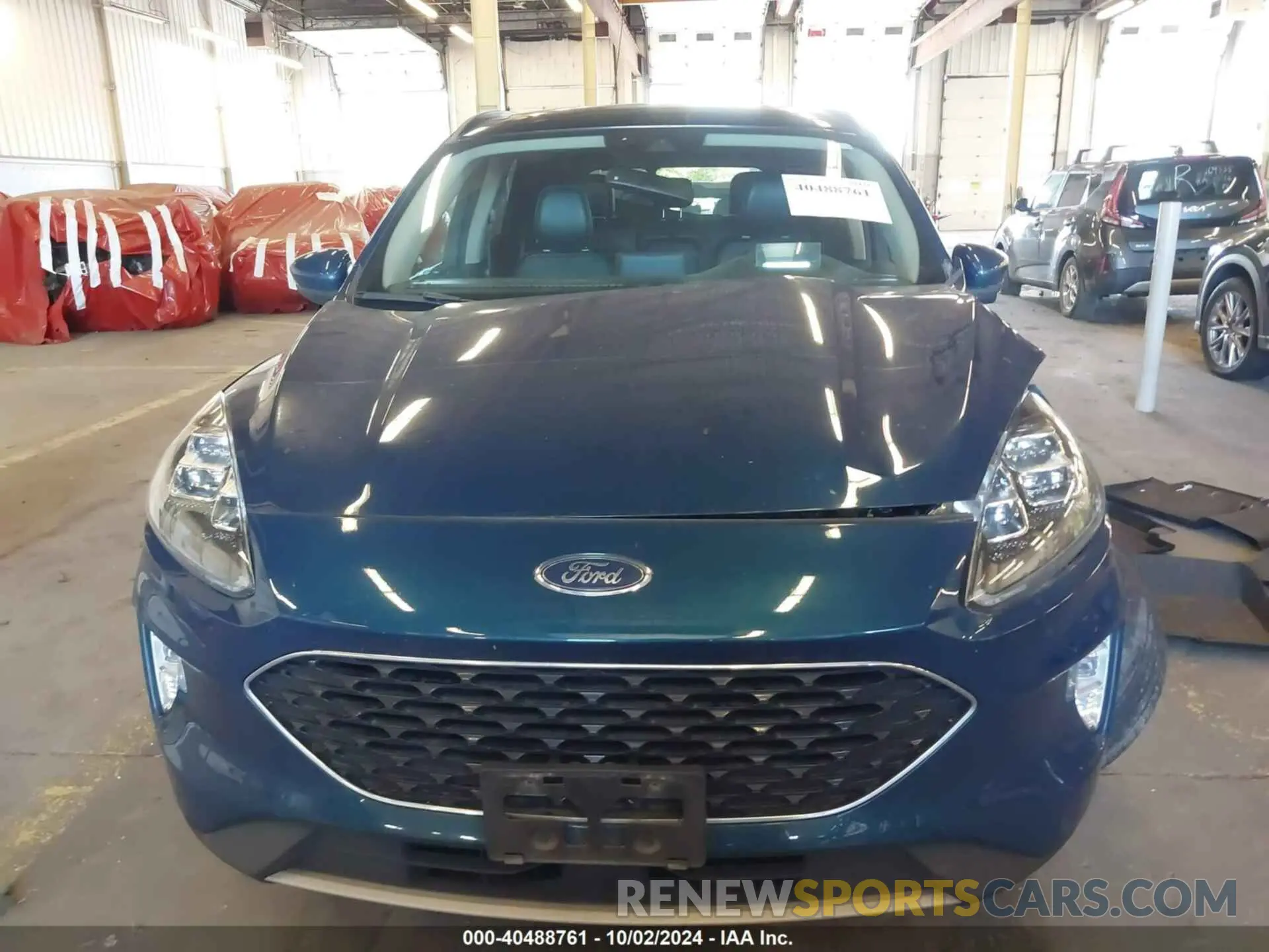 12 fotografías del automóvil dañado 1FMCU9DZ8LUA11853 FORD ESCAPE 2020