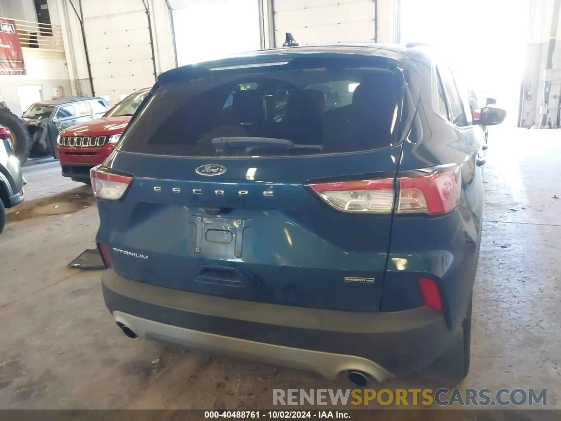 16 fotografías del automóvil dañado 1FMCU9DZ8LUA11853 FORD ESCAPE 2020