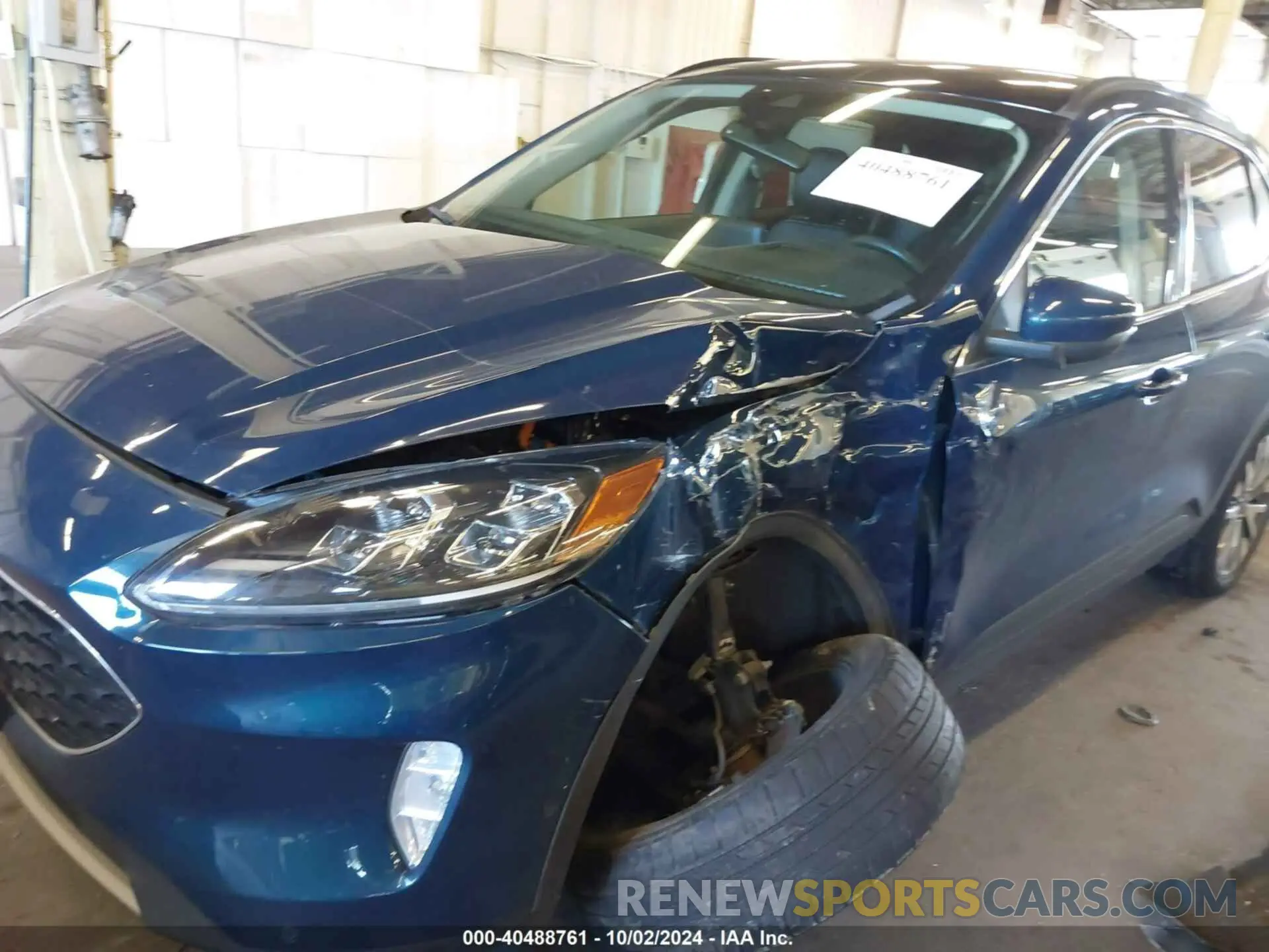 6 fotografías del automóvil dañado 1FMCU9DZ8LUA11853 FORD ESCAPE 2020
