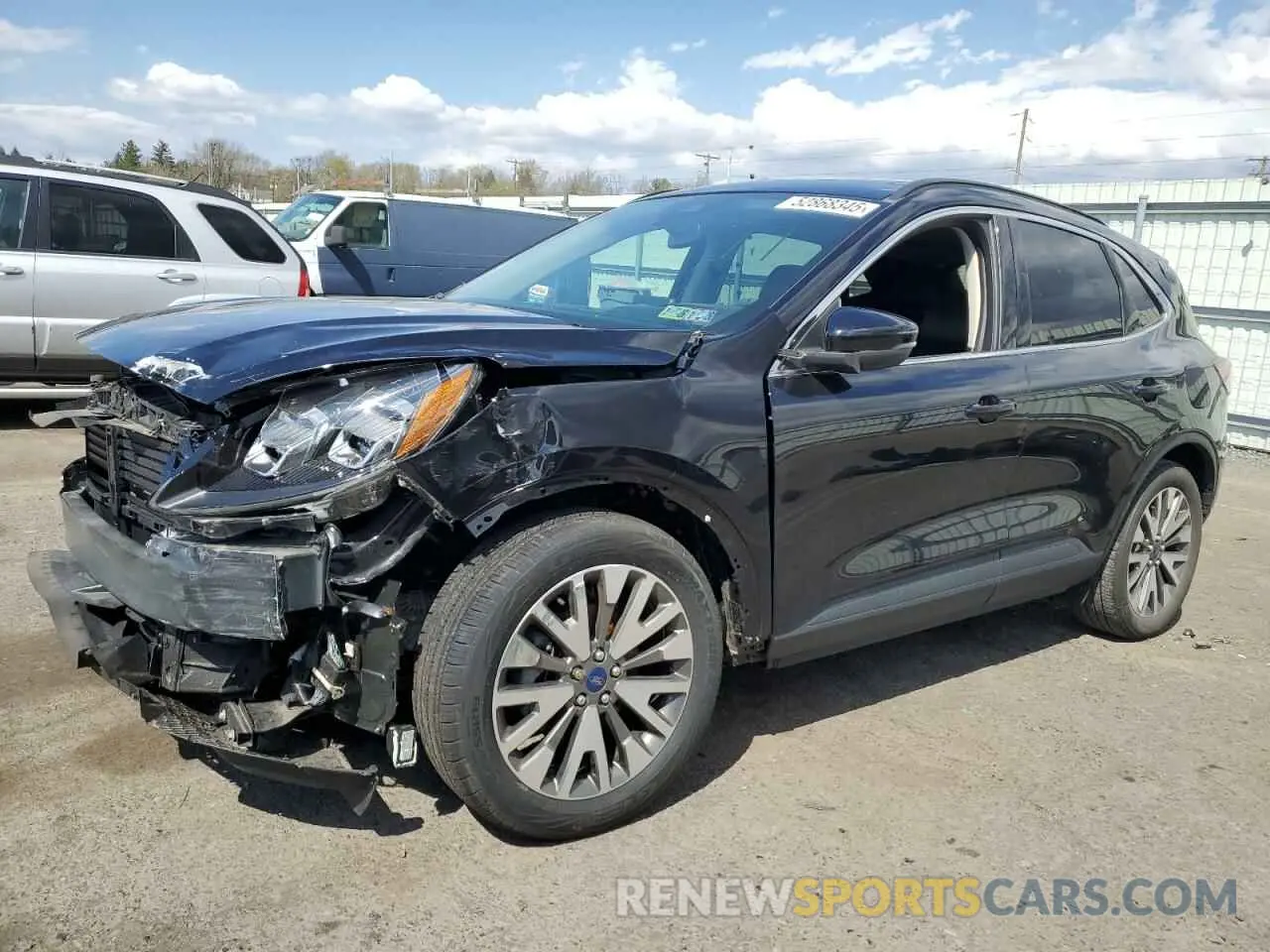 1 fotografías del automóvil dañado 1FMCU9DZ8LUC44972 FORD ESCAPE 2020