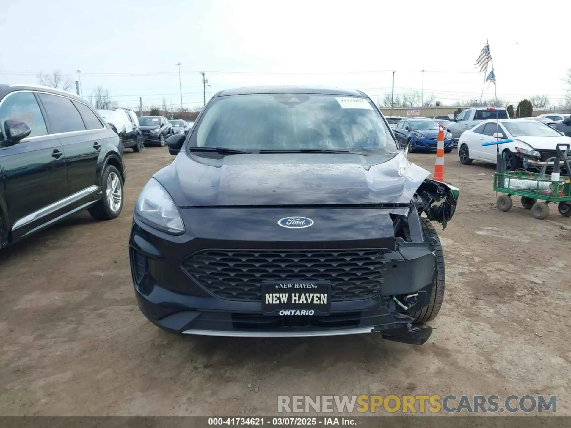 12 fotografías del automóvil dañado 1FMCU9F65LUA08086 FORD ESCAPE 2020