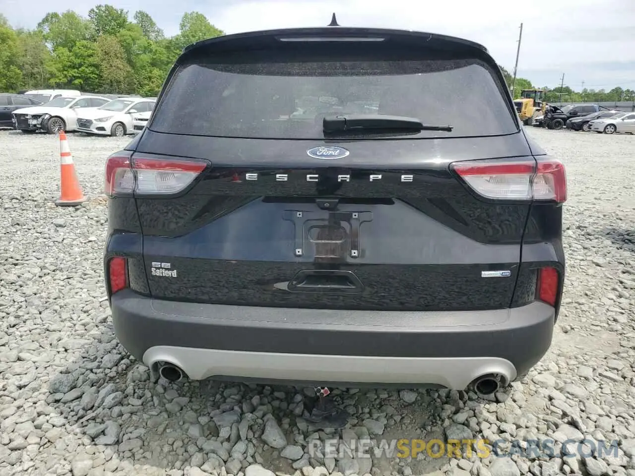 6 fotografías del automóvil dañado 1FMCU9G60LUA95345 FORD ESCAPE 2020