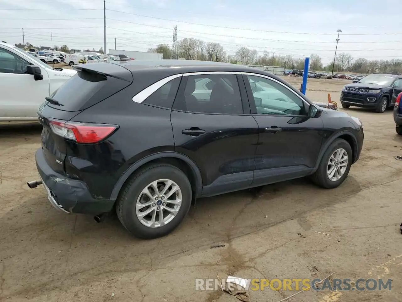 3 fotografías del automóvil dañado 1FMCU9G61LUB99066 FORD ESCAPE 2020