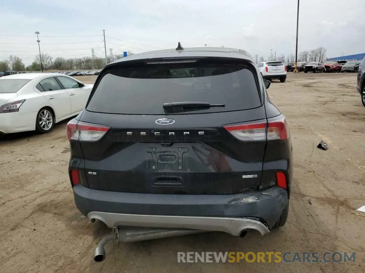 6 fotografías del automóvil dañado 1FMCU9G61LUB99066 FORD ESCAPE 2020