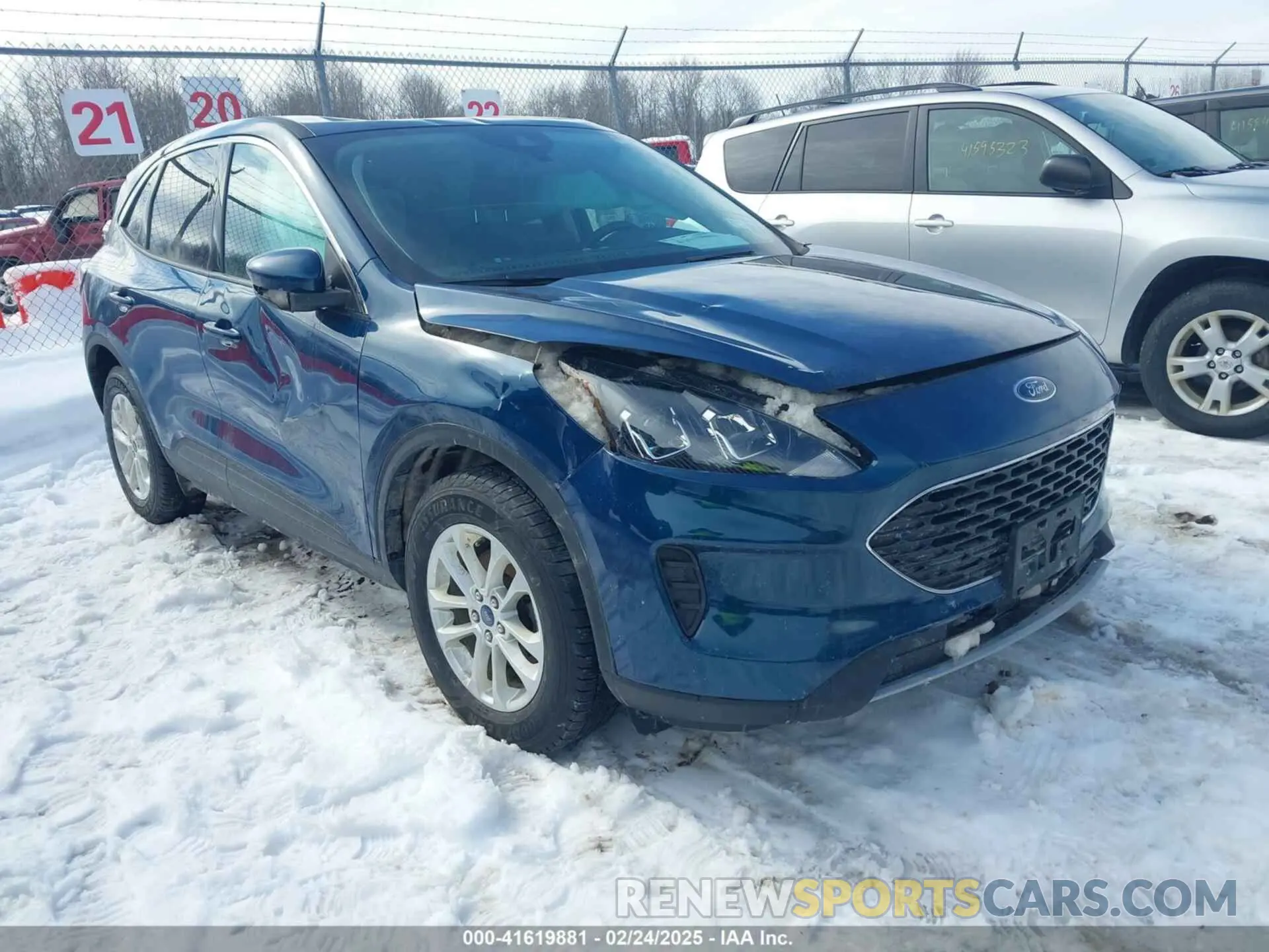 1 fotografías del automóvil dañado 1FMCU9G61LUC07358 FORD ESCAPE 2020