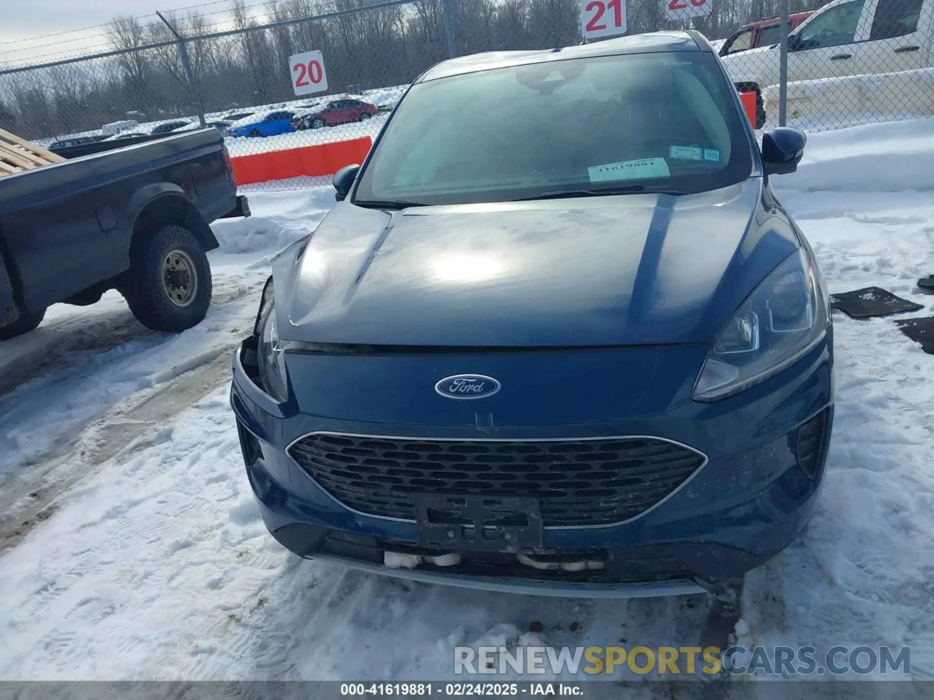 11 fotografías del automóvil dañado 1FMCU9G61LUC07358 FORD ESCAPE 2020