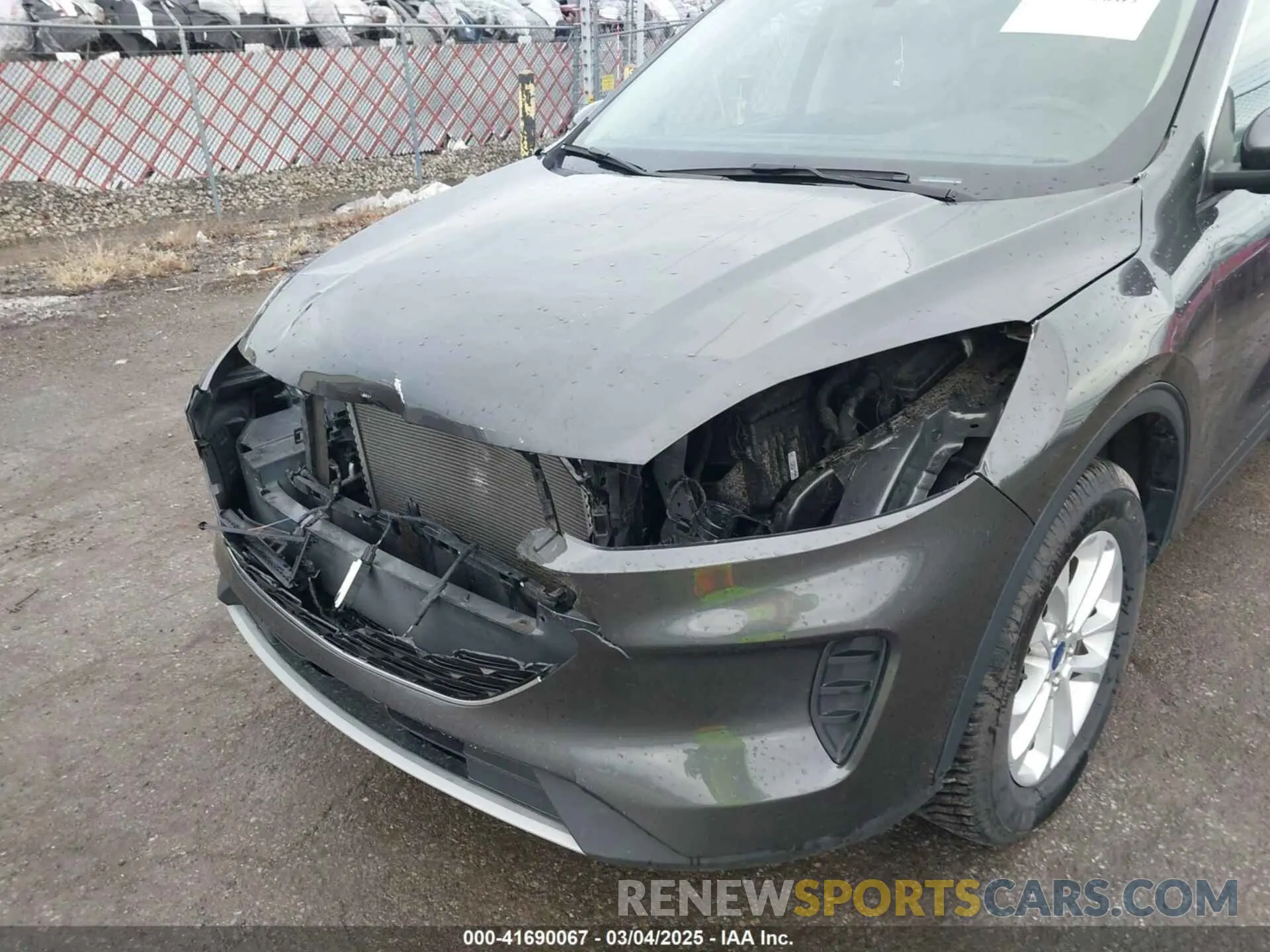 6 fotografías del automóvil dañado 1FMCU9G61LUC34110 FORD ESCAPE 2020