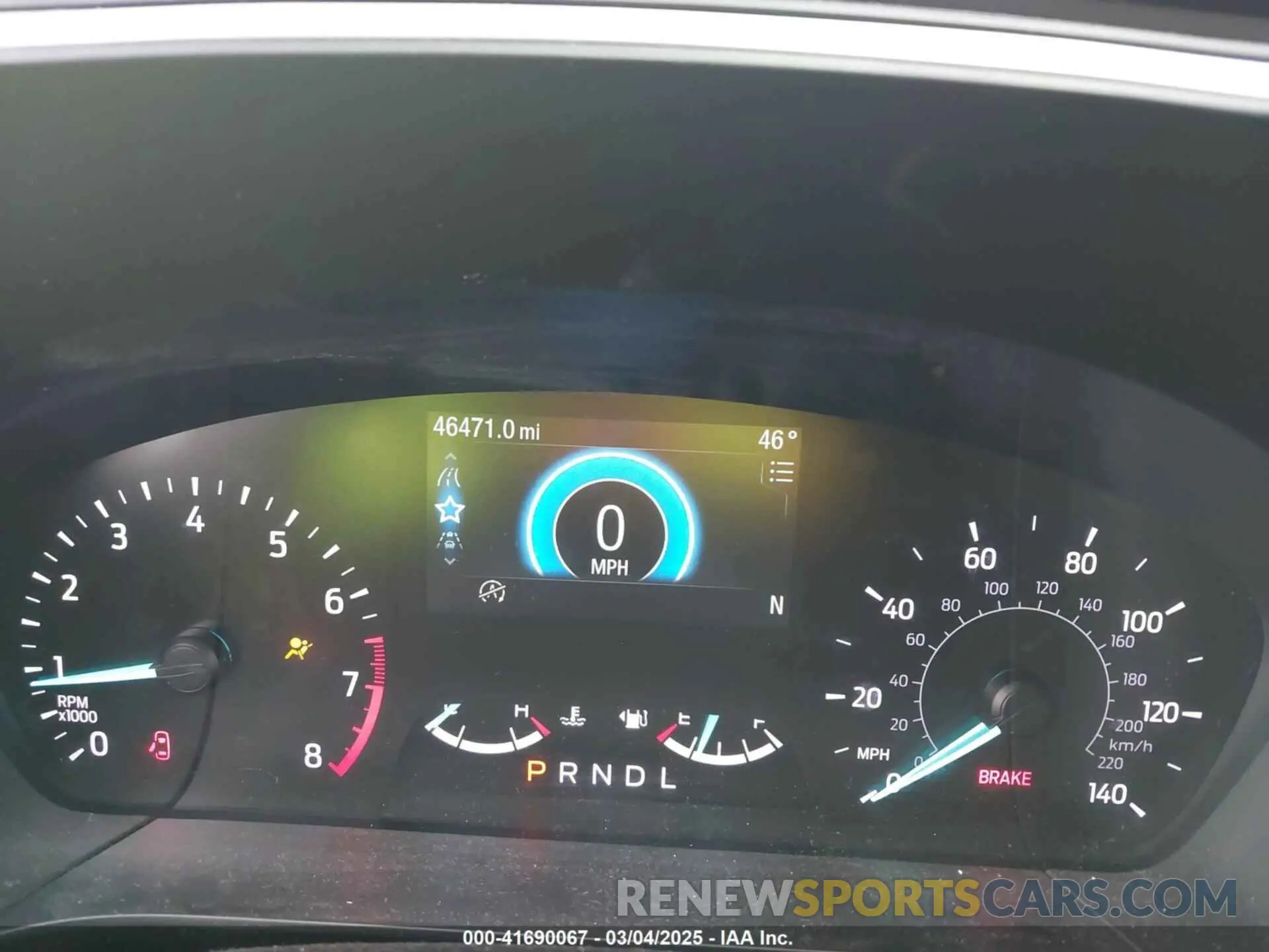 7 fotografías del automóvil dañado 1FMCU9G61LUC34110 FORD ESCAPE 2020