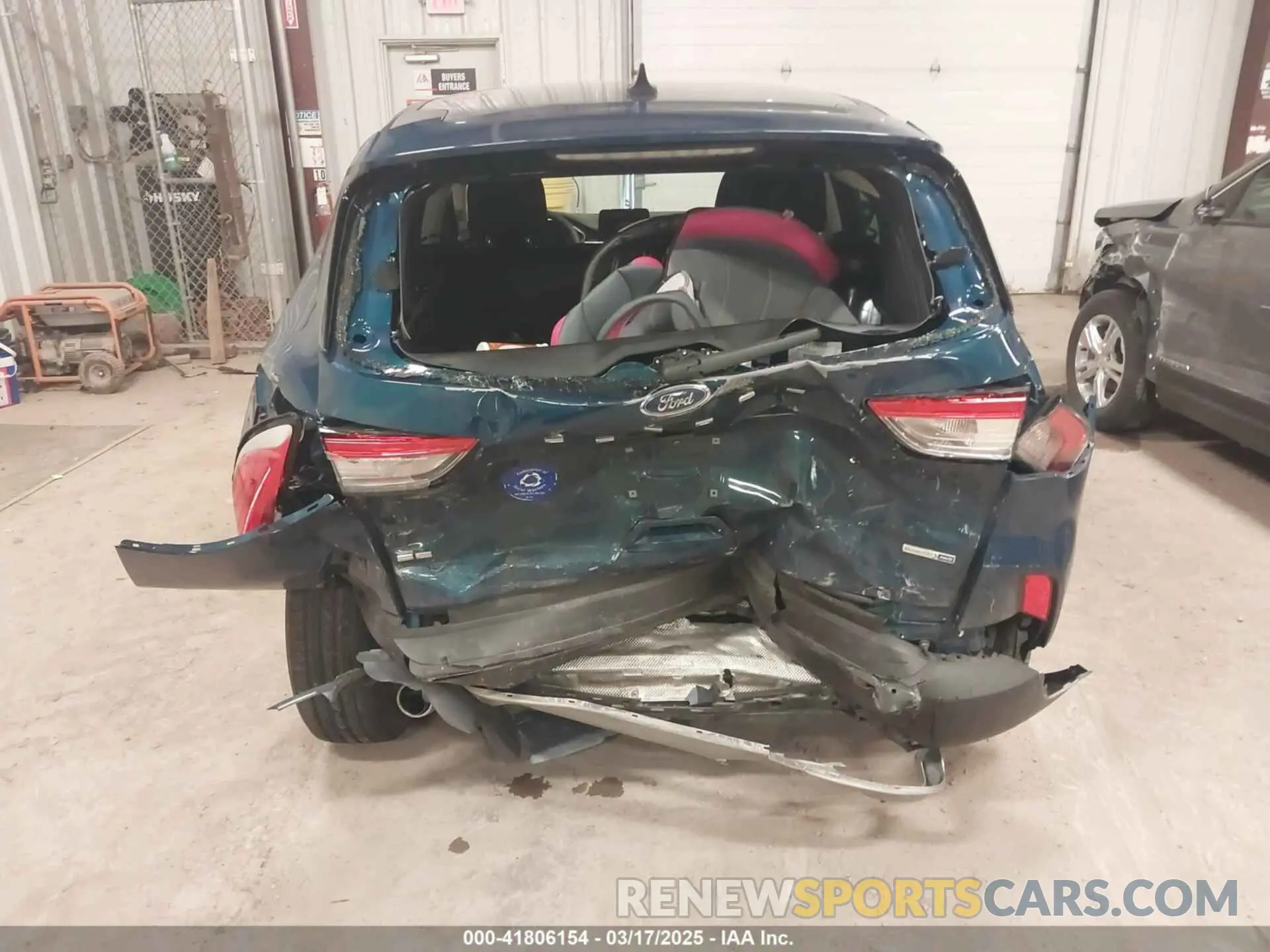 16 fotografías del automóvil dañado 1FMCU9G61LUC36987 FORD ESCAPE 2020