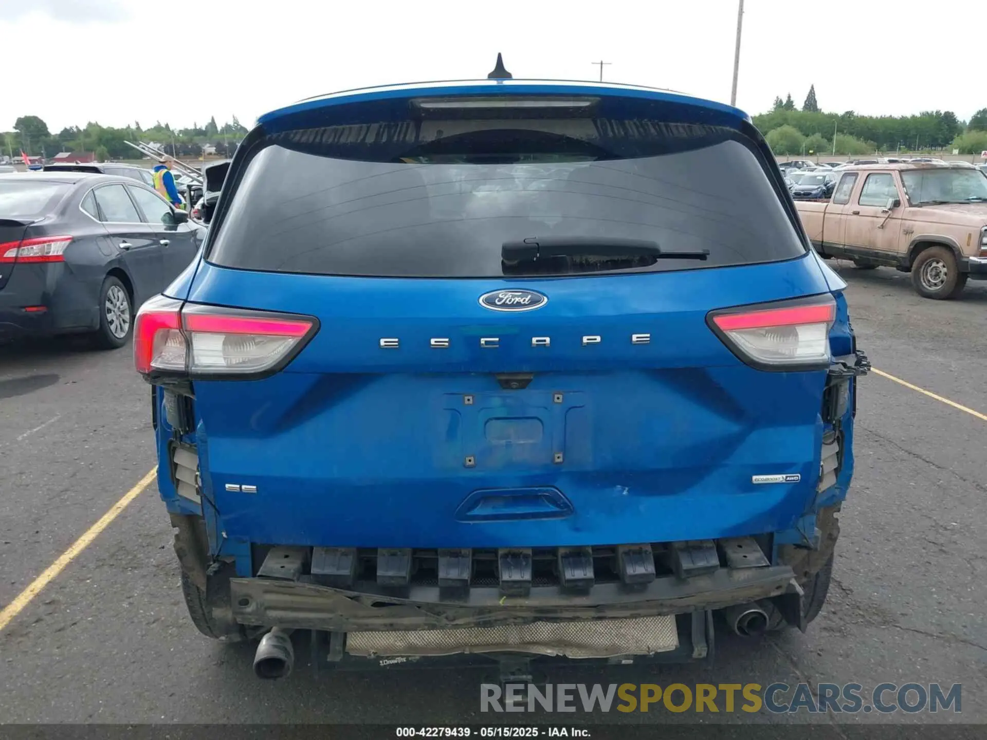 17 fotografías del automóvil dañado 1FMCU9G62LUB06927 FORD ESCAPE 2020