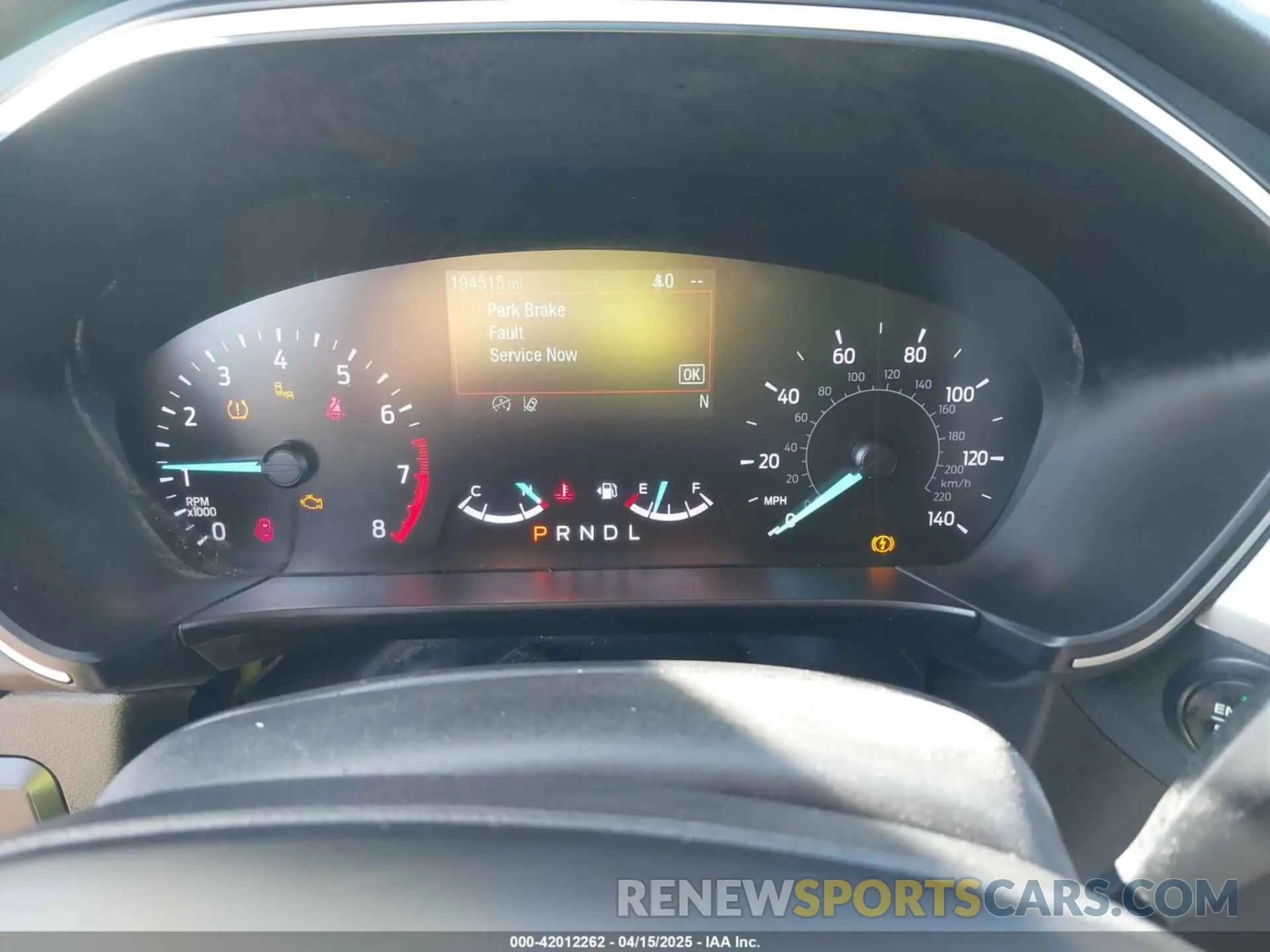 7 fotografías del automóvil dañado 1FMCU9G62LUB25722 FORD ESCAPE 2020