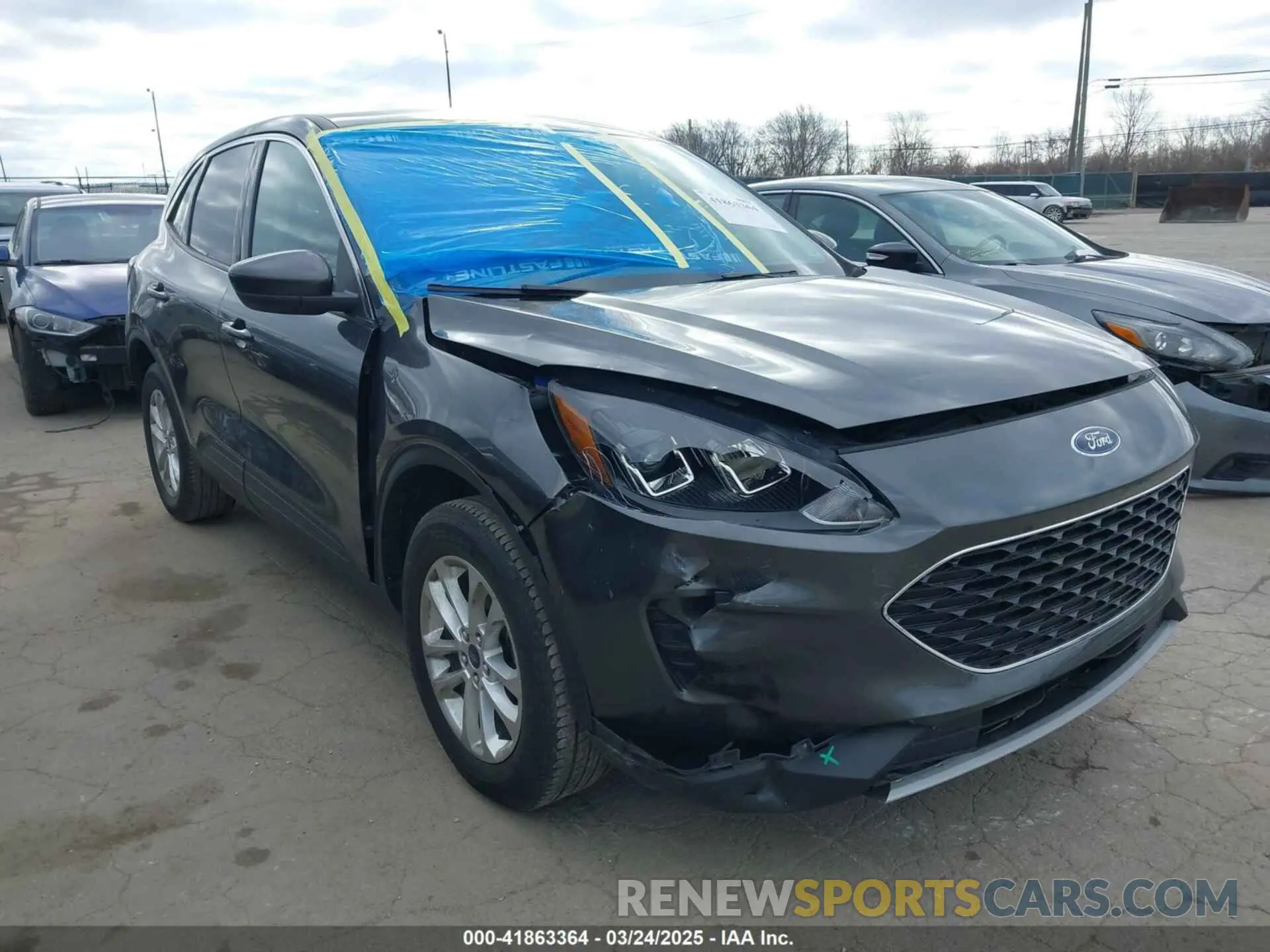 1 fotografías del automóvil dañado 1FMCU9G62LUB61510 FORD ESCAPE 2020