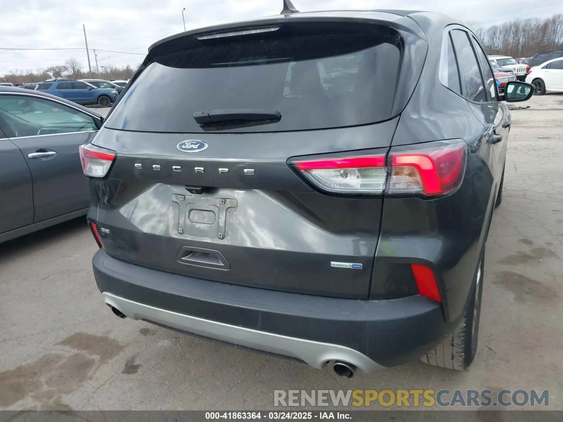 16 fotografías del automóvil dañado 1FMCU9G62LUB61510 FORD ESCAPE 2020