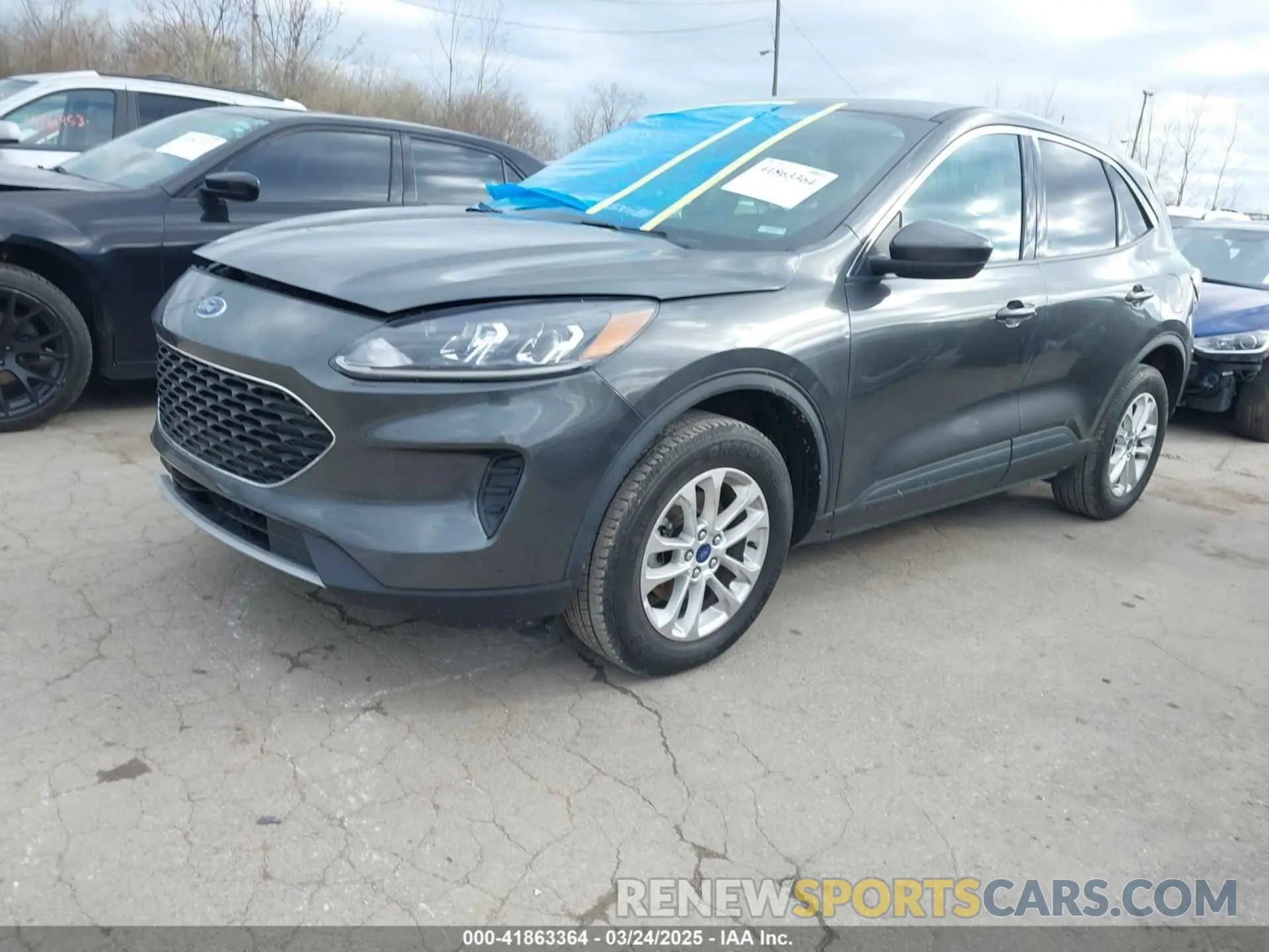 2 fotografías del automóvil dañado 1FMCU9G62LUB61510 FORD ESCAPE 2020