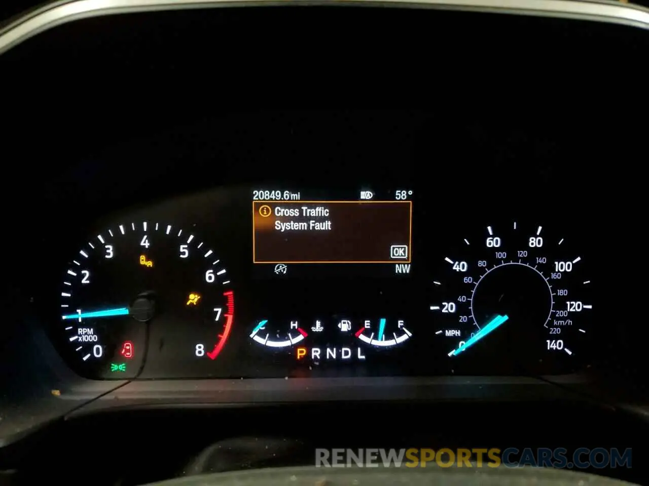 9 fotografías del automóvil dañado 1FMCU9G62LUC14514 FORD ESCAPE 2020