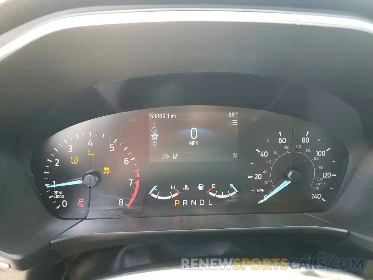 9 fotografías del automóvil dañado 1FMCU9G62LUC71747 FORD ESCAPE 2020