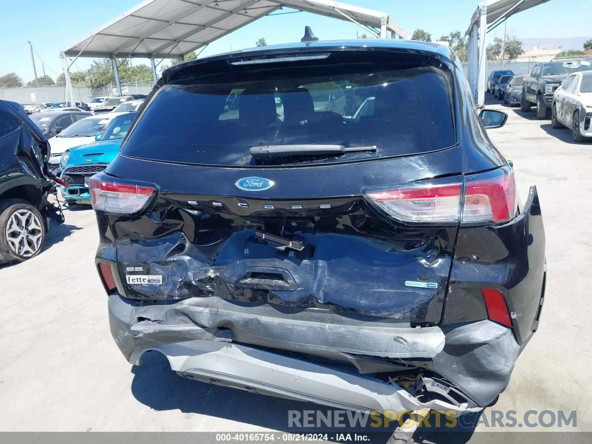 16 fotografías del automóvil dañado 1FMCU9G63LUA89894 FORD ESCAPE 2020