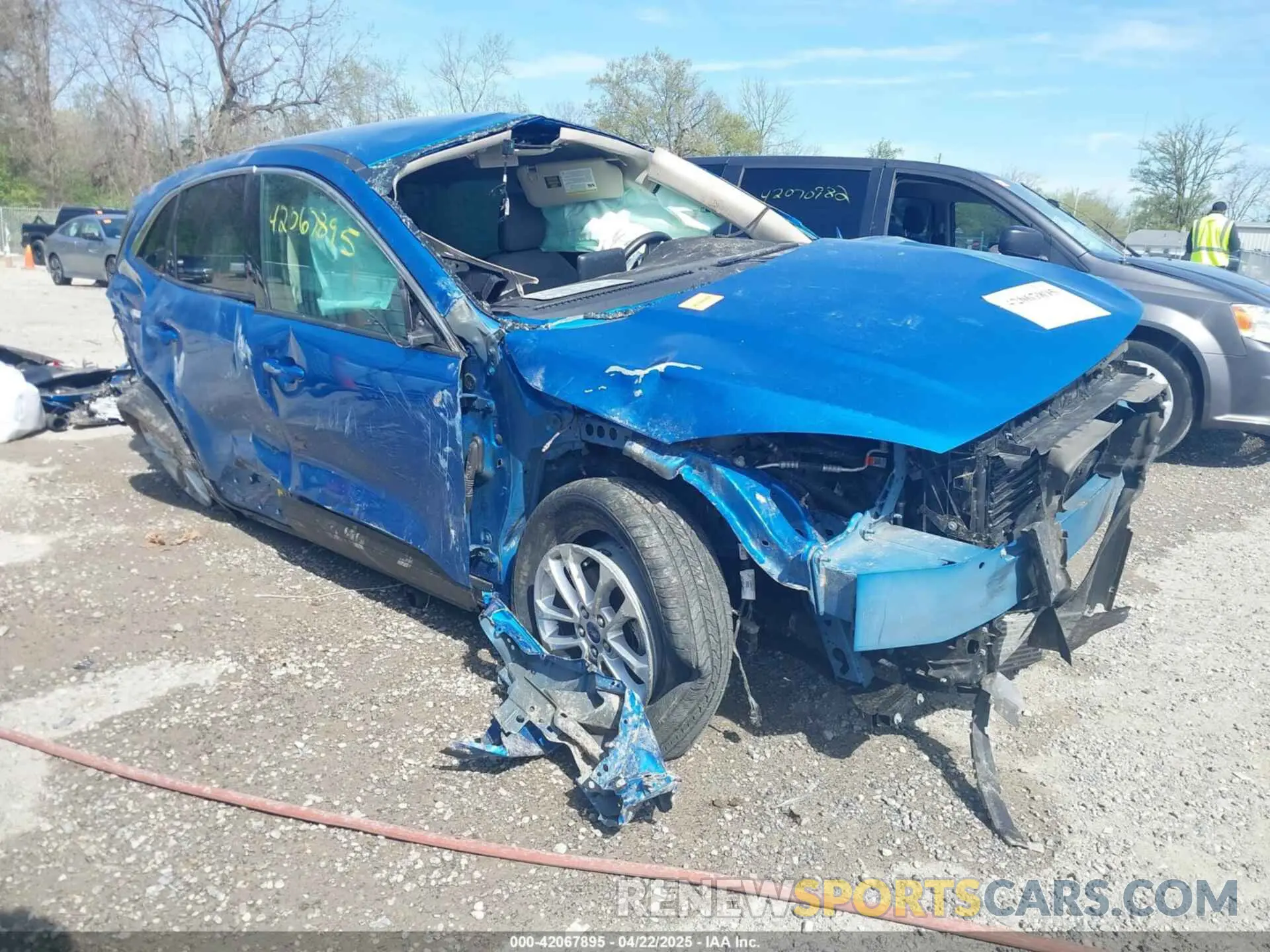 1 fotografías del automóvil dañado 1FMCU9G63LUB63489 FORD ESCAPE 2020