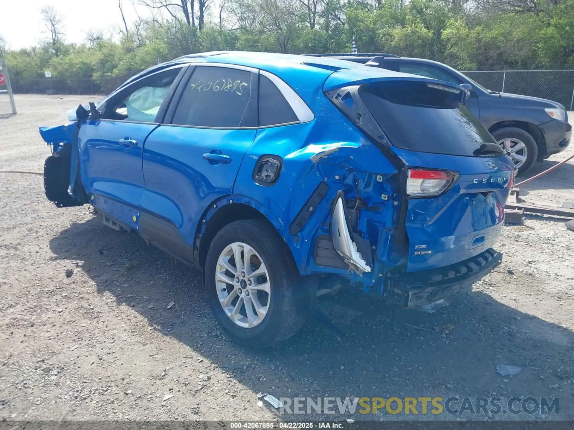 3 fotografías del automóvil dañado 1FMCU9G63LUB63489 FORD ESCAPE 2020