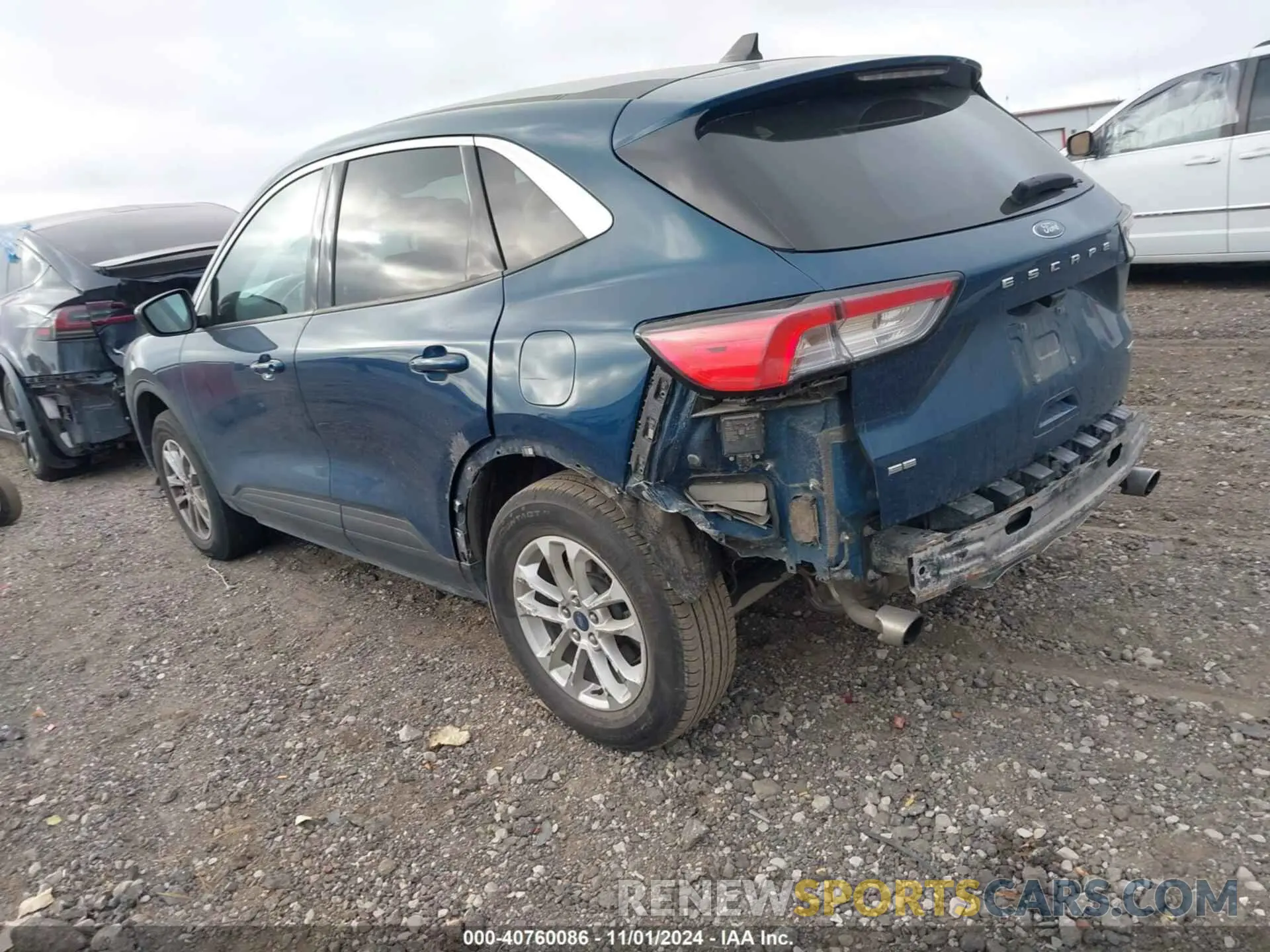 3 fotografías del automóvil dañado 1FMCU9G63LUB65050 FORD ESCAPE 2020