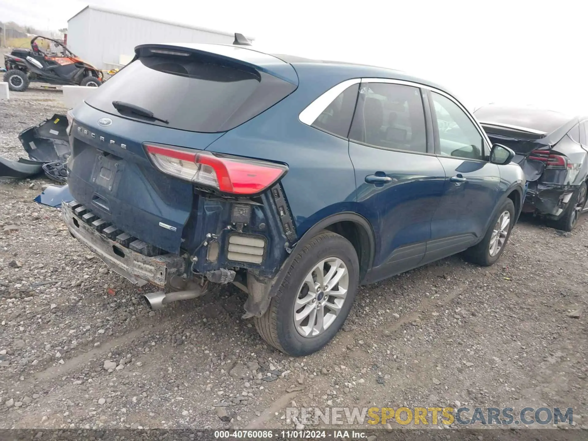4 fotografías del automóvil dañado 1FMCU9G63LUB65050 FORD ESCAPE 2020