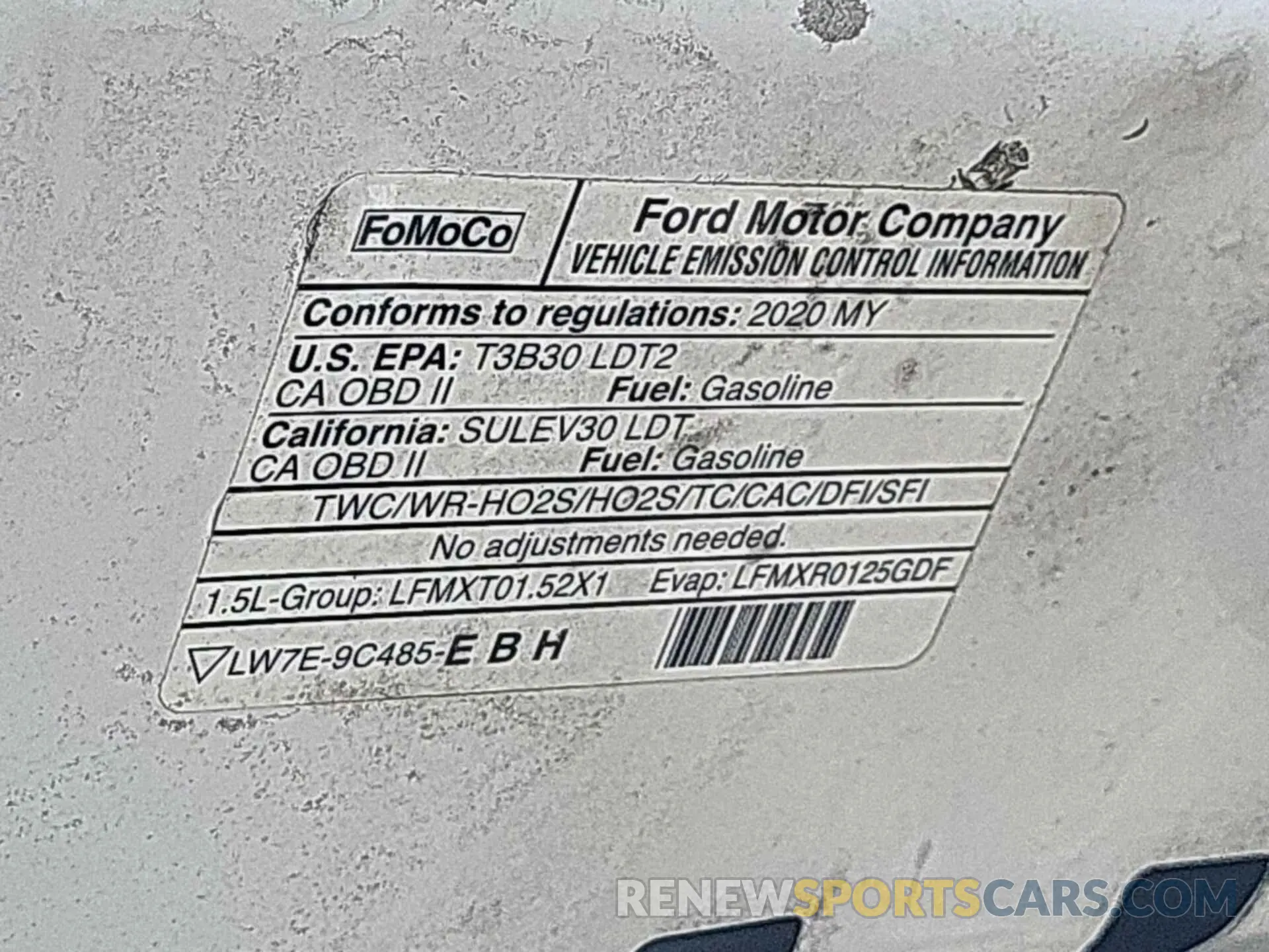 28 fotografías del automóvil dañado 1FMCU9G63LUB81331 FORD ESCAPE 2020