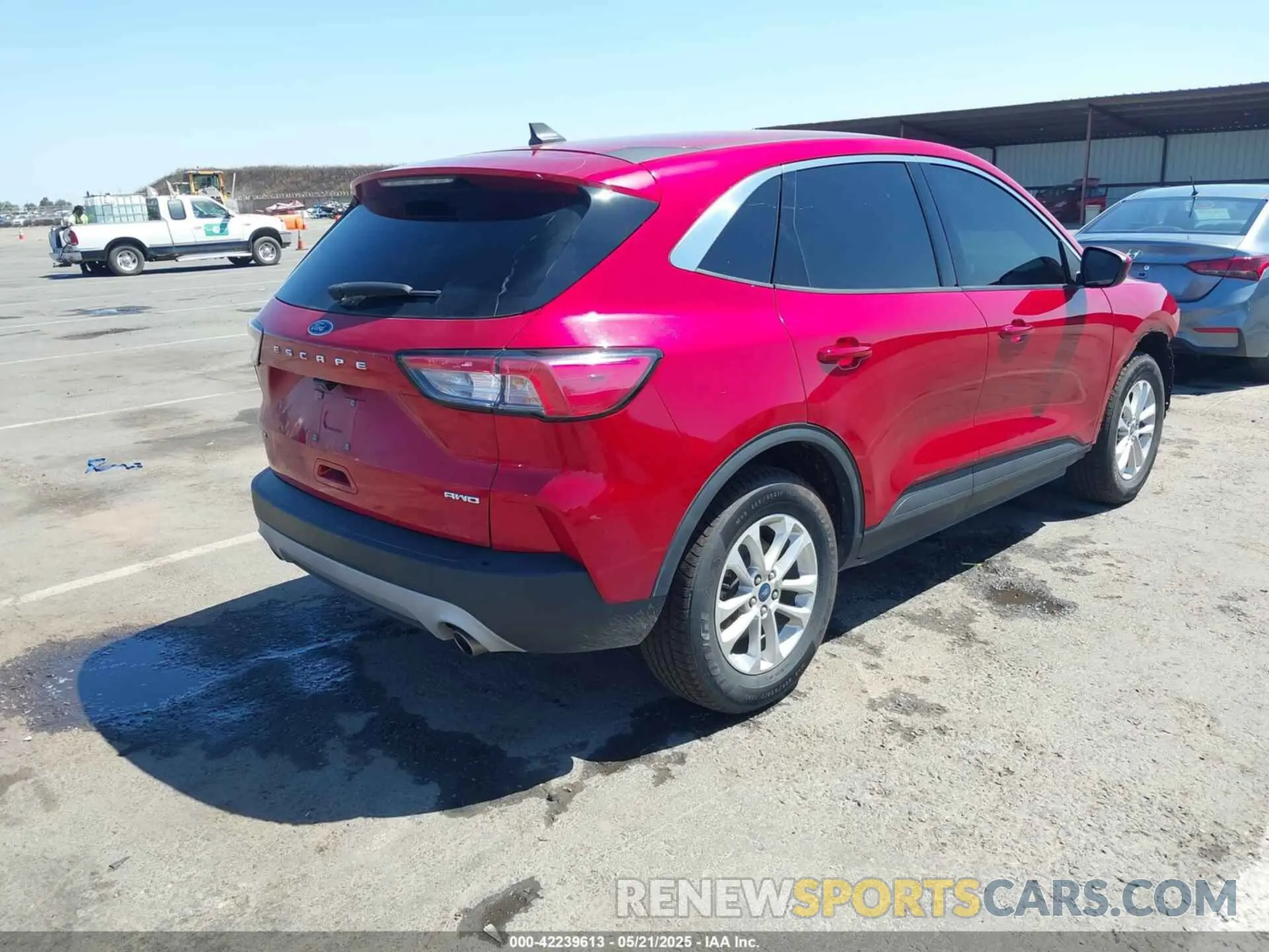 4 fotografías del automóvil dañado 1FMCU9G63LUC69215 FORD ESCAPE 2020