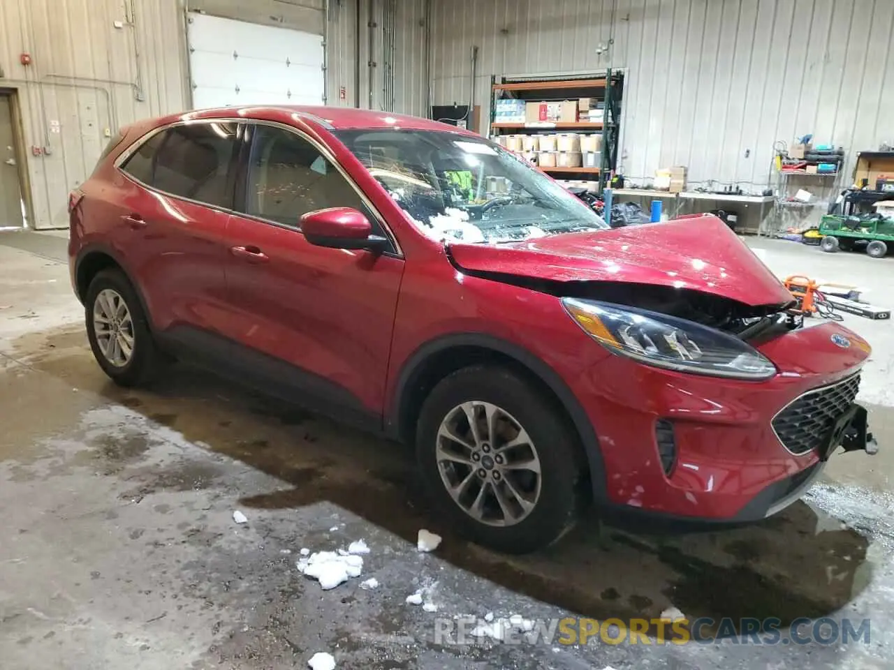 4 fotografías del automóvil dañado 1FMCU9G64LUA43782 FORD ESCAPE 2020