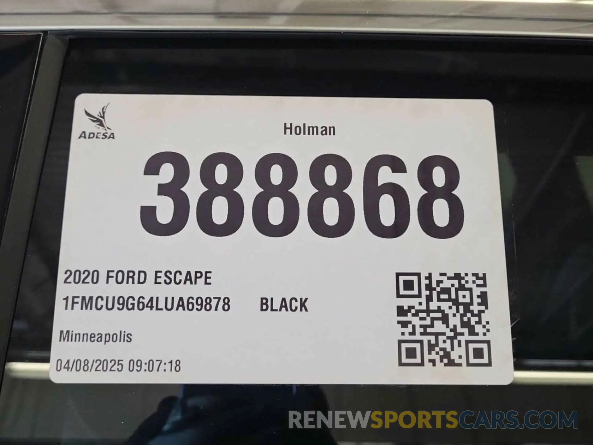 15 fotografías del automóvil dañado 1FMCU9G64LUA69878 FORD ESCAPE 2020