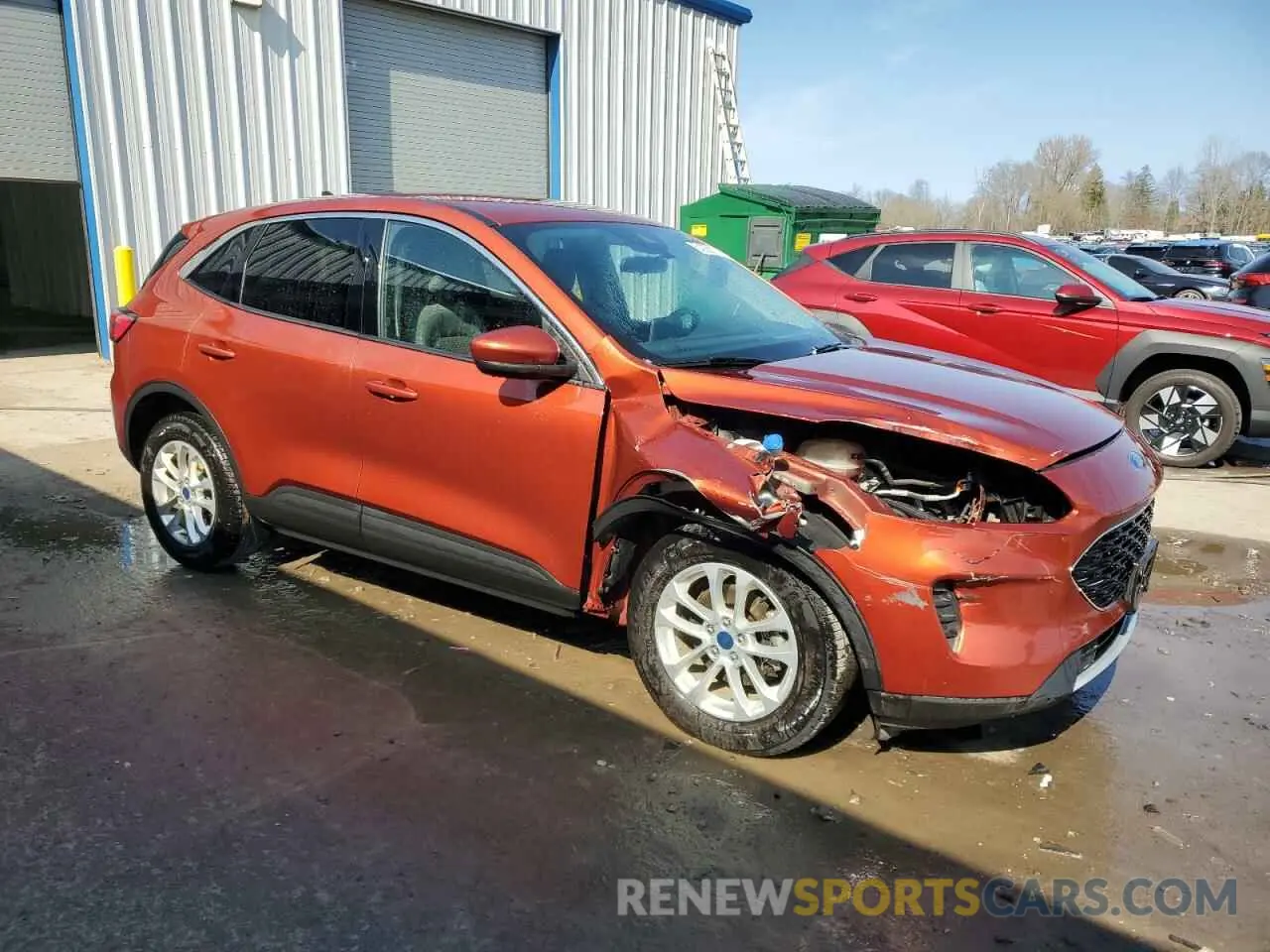4 fotografías del automóvil dañado 1FMCU9G64LUA71632 FORD ESCAPE 2020