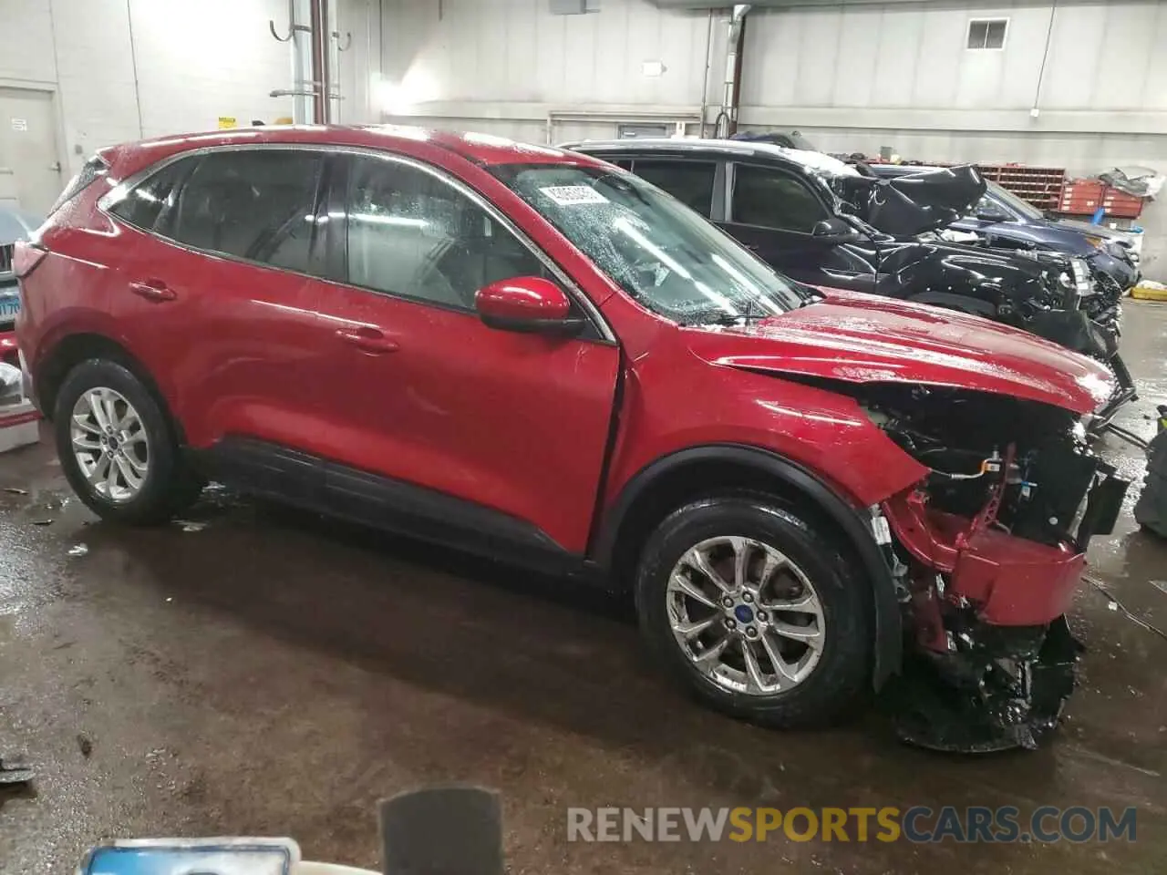 4 fotografías del automóvil dañado 1FMCU9G64LUA90049 FORD ESCAPE 2020