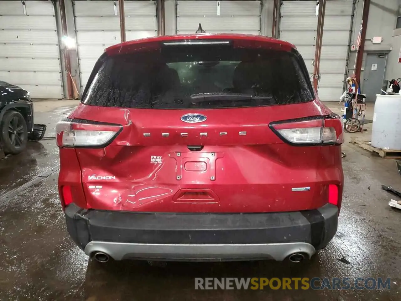 6 fotografías del automóvil dañado 1FMCU9G64LUA90049 FORD ESCAPE 2020