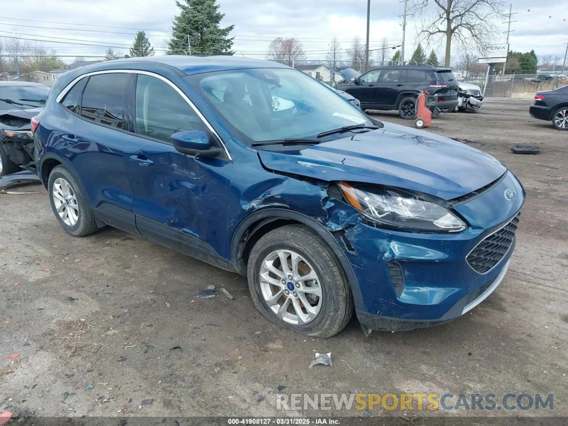 1 fotografías del automóvil dañado 1FMCU9G64LUC50432 FORD ESCAPE 2020