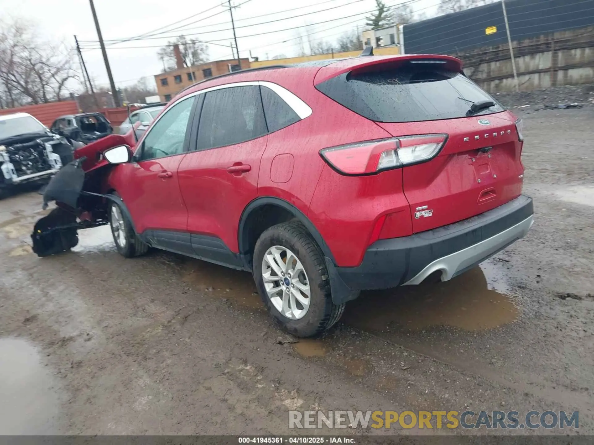 3 fotografías del automóvil dañado 1FMCU9G64LUC53007 FORD ESCAPE 2020